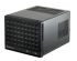 SilverStone Mini-ITX Case SG13B Black (SST-SG13B)Mini-DTX/Mini-ITX, 1x3.5""/2x2.5"", 2 expansion slots, No PSU (ATX up to 150mm), 120/140mm radiator support, USB 3.0 x2 / audio/mic
